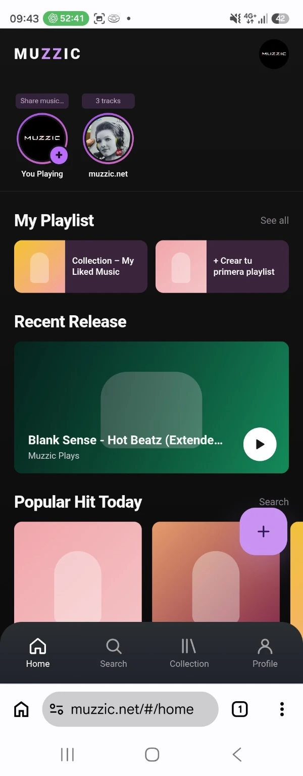 MUZZIC: historias musicales, playlists y nuevos lanzamientos